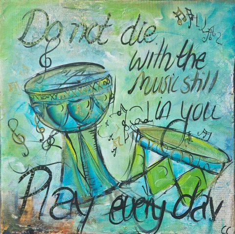 Do not Die With the Music stil in you