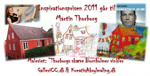 Inspirationsprisen 2011 til Martin Thorborg fra Christina Christiansen