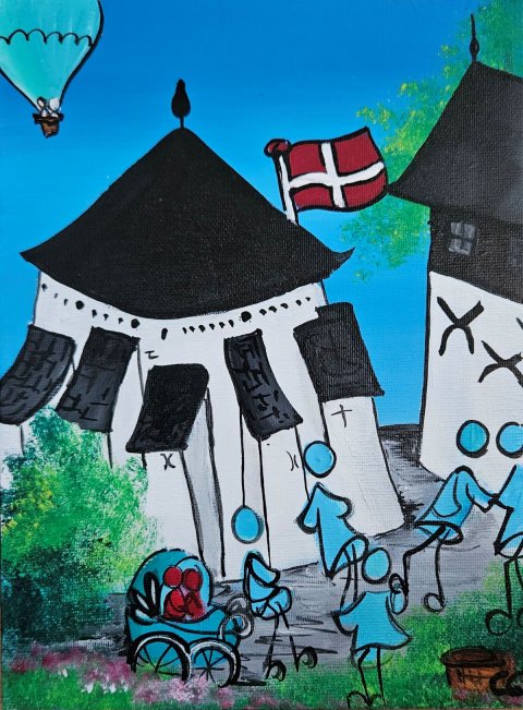 �sterlars Rundkirke i fri fortolkning