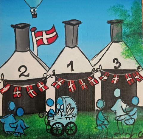 F�dselsdagsfest ved Snogeb�k