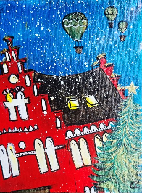 Jul p Det gamle Rdhus