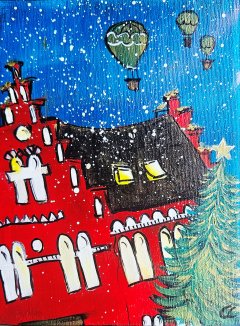 Jul p Det gamle Rdhus